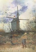 Vincent Van Gogh Le Moulin de la Galette (nn04) china oil painting reproduction